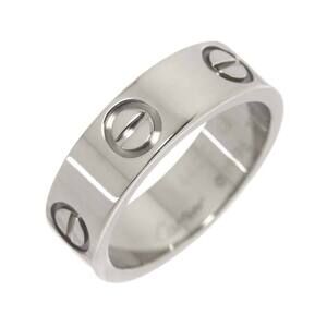 CARTIER 18k Silver Love Ring #48